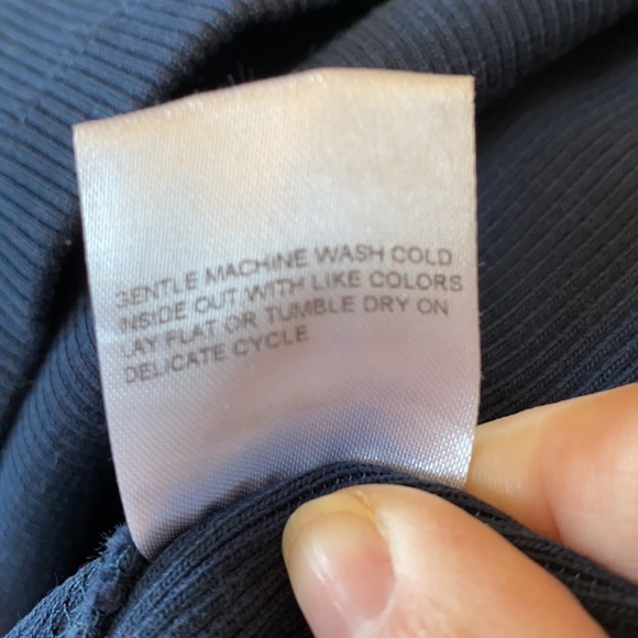 SOLD OUT HEAVY COTTON NAVY TANK TOP SZ LARGE - Picture 6 of 6